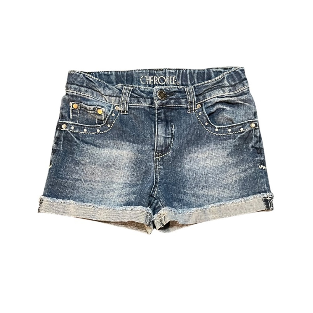 Cherokee jean shorts Girls Size L 10/12